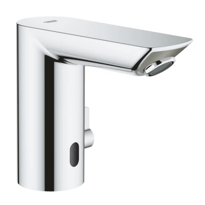 Imagen de Grohe Bau Cosmopolitan E Grifo de lavabo electrónico 1/2&#039;&#039; Tamaño M, con y limitador ajustable temperatura, color cromo (Ref.36451000)