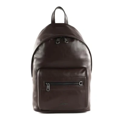 Imagen de Calvin Klein Hombre Mochila Elevated pequeña, Marrón (Java Brown Smooth), Talla Única