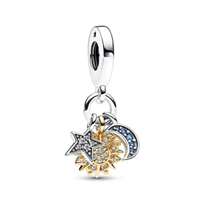Imagen de Pandora Moments Mujeres Charm Baño de oro 14 quilates 762676C01