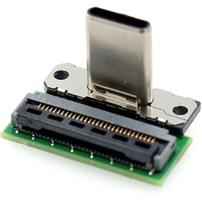 Imagen de MMOBIEL Conector dock tipo C de puerto USB carga compatible con Nintendo Switch, estación base, repuesto macho