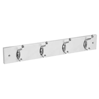 Imagen de Five AC Deco Perchero con 4 cabezas (42 x 7 6,5 cm), color blanco