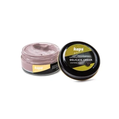 Imagen de Kaps Crema para El Cuidado del Calzado, Intensivo Y Nutritivo Cuero, Delicate, 70 Colores (143 malva)