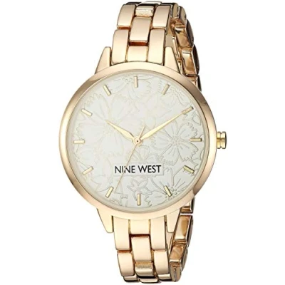 Imagen de Nine West Reloj de Pulsera para Mujer, Dorado