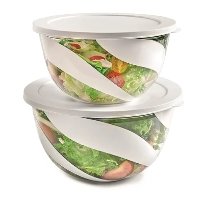 Imagen de Snips 020578 Ensaladera con Tapa, Blanco Color, 3L Capacidad
