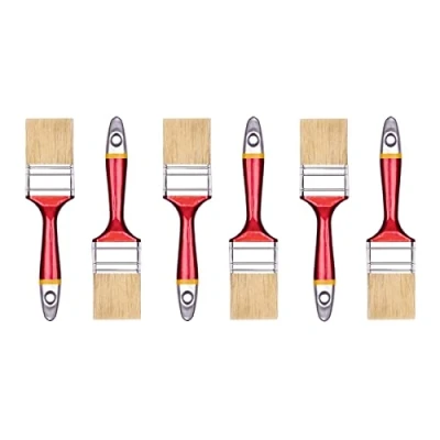 Imagen de HARDY WORKING TOOLS brochas Pintura Set de 6 Piezas, Piezas 50 mm Ancho, Madera, Cepillo Serie *33*, 6PCS, Pinceles A0200 330620