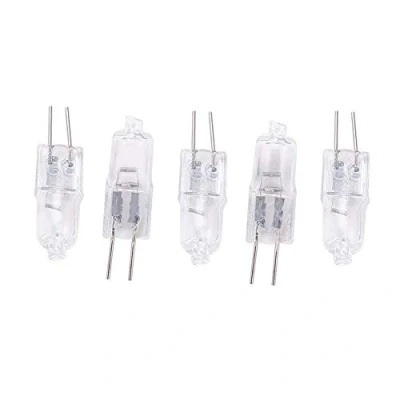 Imagen de Othmro 5Unidades Bombillas Halógenas G4, 20 W, Casquillo G5.3, de 12 V, 3000 K, Intensidad Regulable, Principalmente para Instalaciones Iluminación
