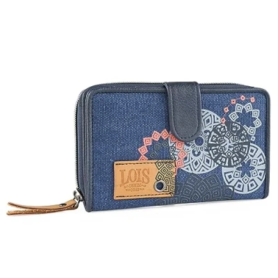 Imagen de LOIS Jeans Pasadena Monedero, Mujer, Talla: One Size, Azul