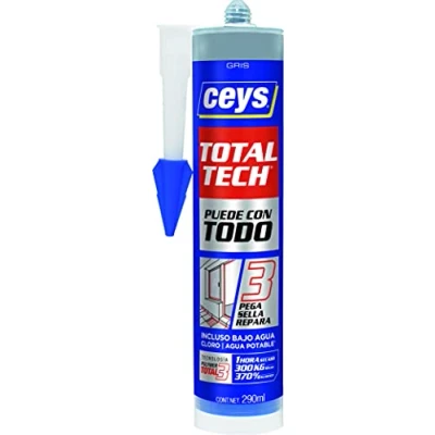 Imagen de Ceys Total Tech Pega Sella y Repara Gris Cartucho 290 ML