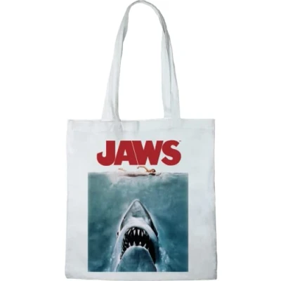 Imagen de Jaws TOTE BAG AMITY ISLAND, REFERENCIA: BWJAWSMBB004, BLANCO, 38 x 42 cm