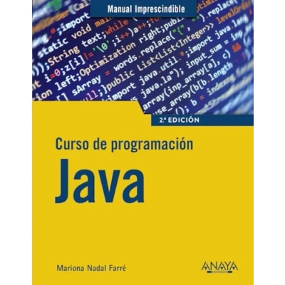 Imagen de Curso de programación Java (MANUALES IMPRESCINDIBLES)