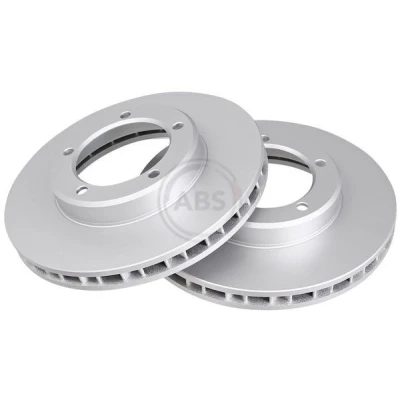 Imagen de A.B.S. 17186 Disco de freno 322 32 5 144 ventilado revestido TOYOTA: Land Cruiser 80, Prado 70 SUV