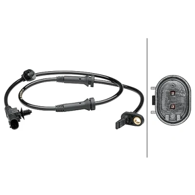 Imagen de HELLA 6PU 012 679 211 Sensor de ABS activo 2 PEUGEOT: 107 Hatchback