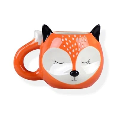 Imagen de Winkee Original Taza de café zorro dormilón I XXL Para un cumpleaños, Navidad o San Valentín