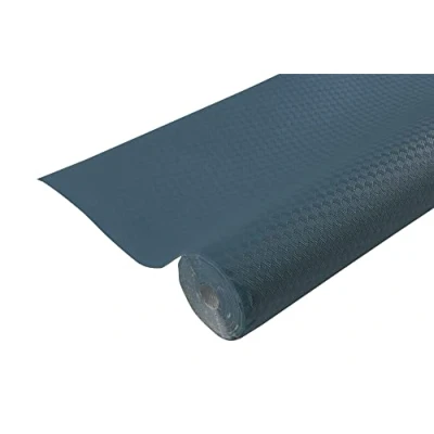 Imagen de Pro Nappe Ref 802059I Mantel desechable en Papel Gofrado único, estético y Profundo Rollo de 20 M Largo 1,20 Ancho Color Antracita Fabricado Francia