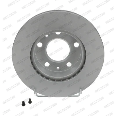 Imagen de FERODO PREMIER Coat+ disc DDF768C Disco de freno 300 24 5 ventilado revestido con tornillos FIAT: Ducato III Furgón