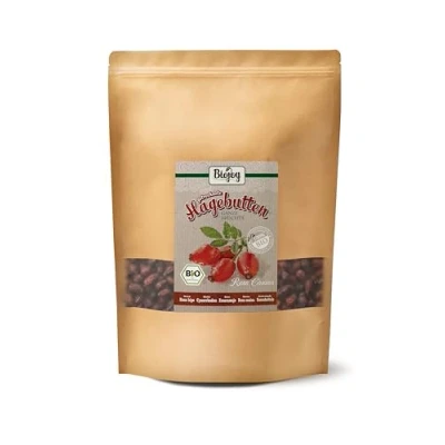 Imagen de Biojoy Escaramujo seco BÍO (1 kg), Frutos enteros de Rosa Canina, para Infusión (Rosa canina)