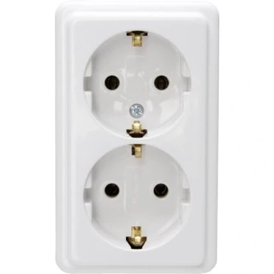Imagen de KOPP 102502002 Regleta, Termoplástico, Ártico blanco