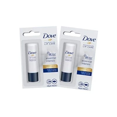 Imagen de Bálsamo Labial Dove Nourishing Lipcare 4,8g Essential Intensiv Protector PAQUETE DE 2