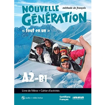 Imagen de Nouvelle Generation A2/b1 Livre/cahier+cd+dvd (2º Bachillerato)