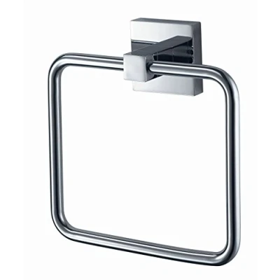 Imagen de Haceka Mezzo Chrome Toallero Aro, Metal, Gris, 5x16.2x16.6 cm
