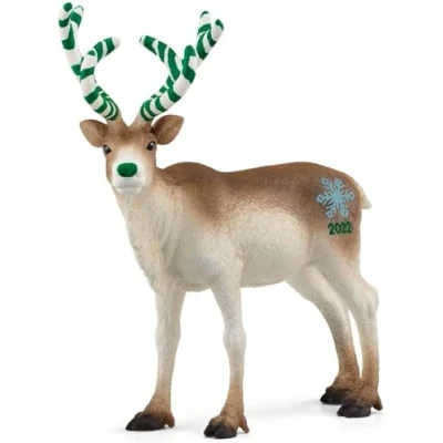 Imagen de Schleich Wild Life Rendier Kersteditie 2022 Exclusief 72189