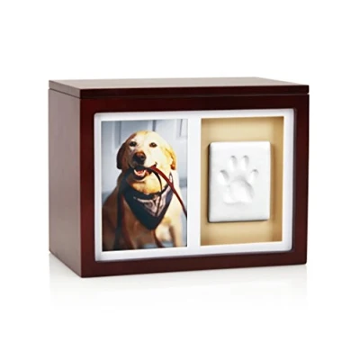 Imagen de Pearhead, Madera, Caja de Memoria para Mascotas, Large