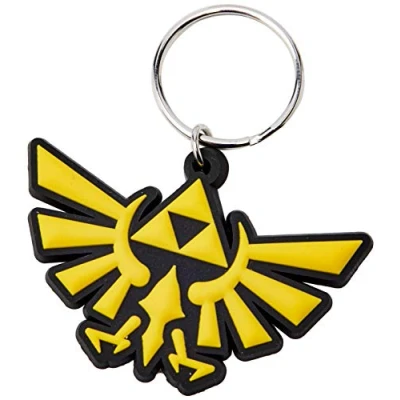 Imagen de Keychain The Legend Of Zelda Llavero de Goma Triforce