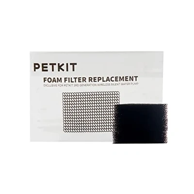Imagen de PETKIT Reemplazo del Filtro de Espuma Bomba Inalámbrica Dispensador Agua, Reemplazable para la Proteccion