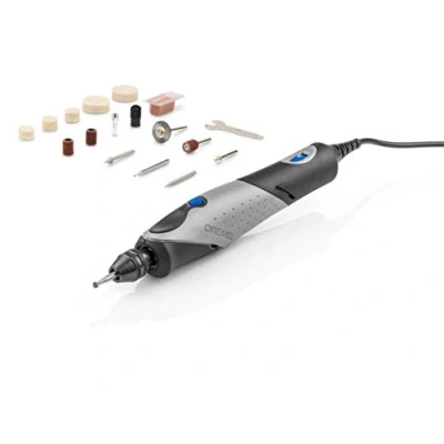 Imagen de Dremel 2050 Stylo + Multiherramienta con Cable. Incluye 15 Accesorios y Conector de Alimentación 9W, Gris