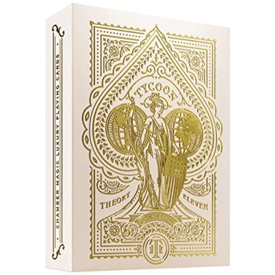 Imagen de theory11 Playing Cards, Model Number: Tycoon Ivory Cartas de Juego, Todos, Beige, Poker