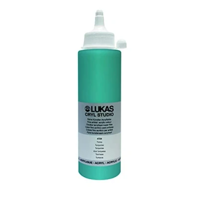 Imagen de Lukas Cryl Studio Pintura acrílica (250 ml), color turquesa