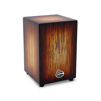Imagen de LP Aspire Accents Cajon, con diseño de Sunburst Streak