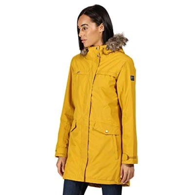 Imagen de Regatta SERLEENA II Chaqueta Impermeable, Forrada con Aislamiento, Capucha, Costuras Selladas y Bolsillo de Seguridad