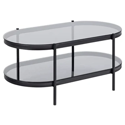 Imagen de AC Design Furniture Bertha Mesa de café, Gris, H: 42 x B: 95 T: 50 cm