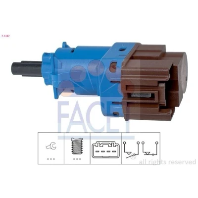 Imagen de Interruptor luces freno FACET 7.1247