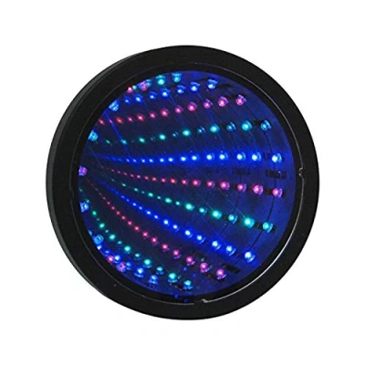 Imagen de RH Trading Premium Infinity Mirror Tunnel Lámpara LED Iluminación Espejo Sensorial ? La película protectora debe ser pelada
