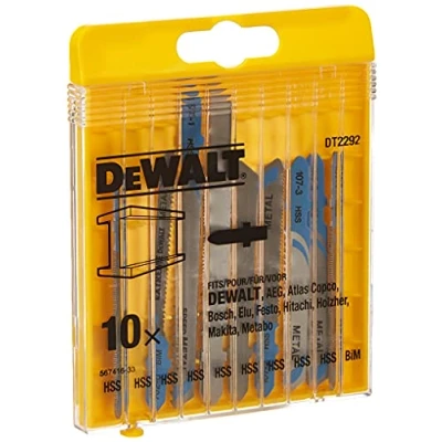Imagen de DeWalt DT2292 QZ Pack de 10 hojas sierra calar HSS para metal