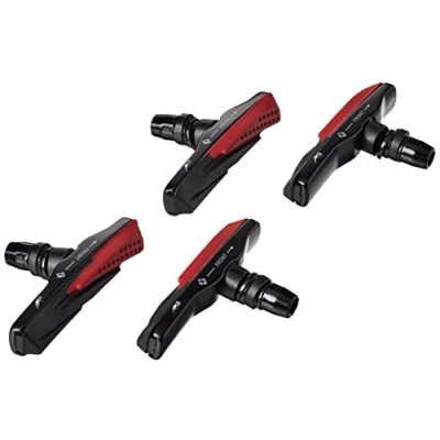 Imagen de XLC 2500384800 Bloques Cartucho para Frenos en V BS V03, Negro/Rojo