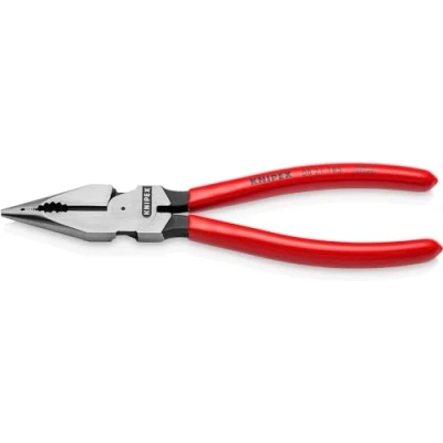 Imagen de KNIPEX 08 21 185 Alicate universal en punta recubiertos de plástico negro atramentado mm