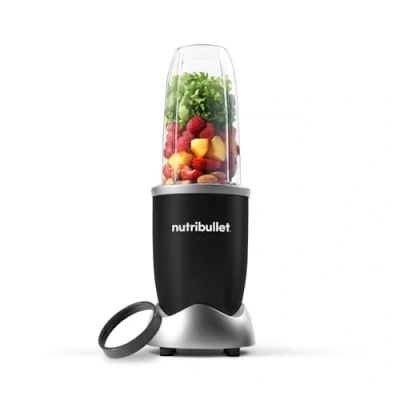Imagen de nutribullet Pro 900 Watt, batidora personal, multifuncional, vaso de 700ml, NB904RG