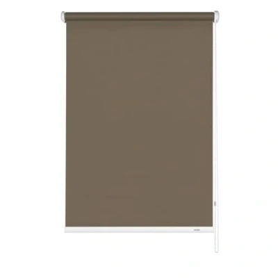 Imagen de GARDINIA Persiana enrollable lateral para el oscurecimiento, montaje en techo, pared o nicho, Opaco, Todas las piezas de incluidas,Mocca, 82 x 180 cm (WxH)