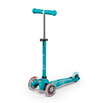 Imagen de Micro® Mini Micro Deluxe Patinete 3 Ruedas Niños El Original Manillar Regulable en Altura y Desmontable con un Clic Sistema de dirección “Inclínate Gira Niñas 2 5 años
