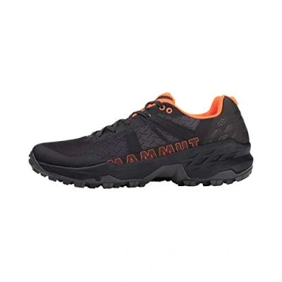 Imagen de Mammut Sertig II LOW GTX Zapatillas de senderismo, Hombre, Talla: 48 2/3, Black/vibrant orange Zapatos
