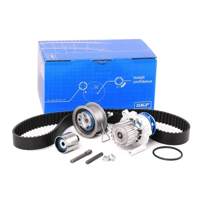 Imagen de SKF VKMC 01250 2 Bomba de Agua + Kit Distribucion con juntas perno anclaje 120 VOLKSWAGEN: Multivan 5 (7HM, Transporter 5, Jetta 3 norauto,