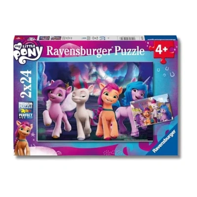 Imagen de Ravensburger Puzzle My Little Pony, Rompecabezas para Niños de 4+ Años, Juego Educativo y Estimulante, 2 Puzzles 24 Piezas