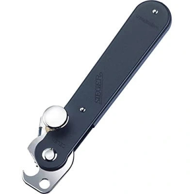 Imagen de Westmark Abrelatas de palanca, Embalaje retro, Acero, 16 x 3,1 3,2 cm, Original Sieger, Negro, 1121RT60