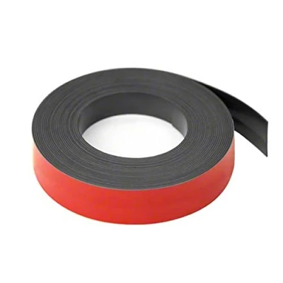 Imagen de first4magnets F4MF25R 1 25mm de ancho x 0,76 mm espesor cinta magntéica grillado rojo