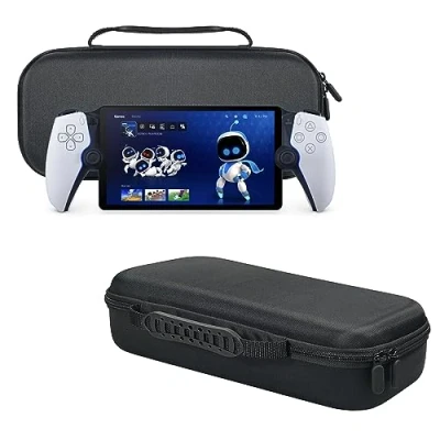 Imagen de GMUJIAO Compatible con Sony Playstation Portal para Funda,Funda Protectora Juegos Portátil,Viajar Caja Estuche Funda Negro