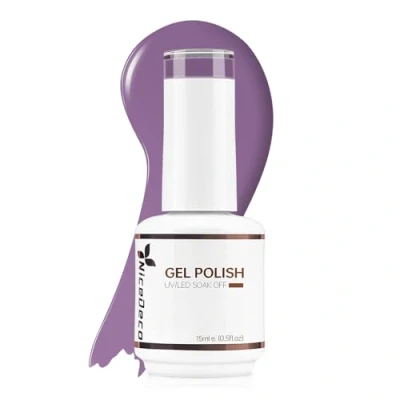 Imagen de Nicedeco Esmaltes Semipermanentes Para Uñas UV/LED Soak Off Pintauñas Sin crueldad Apto Principiantes Manicura Colores Vibrantes y Duraderos 15ML,Vegano N336