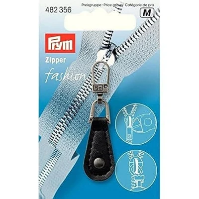 Imagen de Prym Zipper, Cuero, Black, Talla única